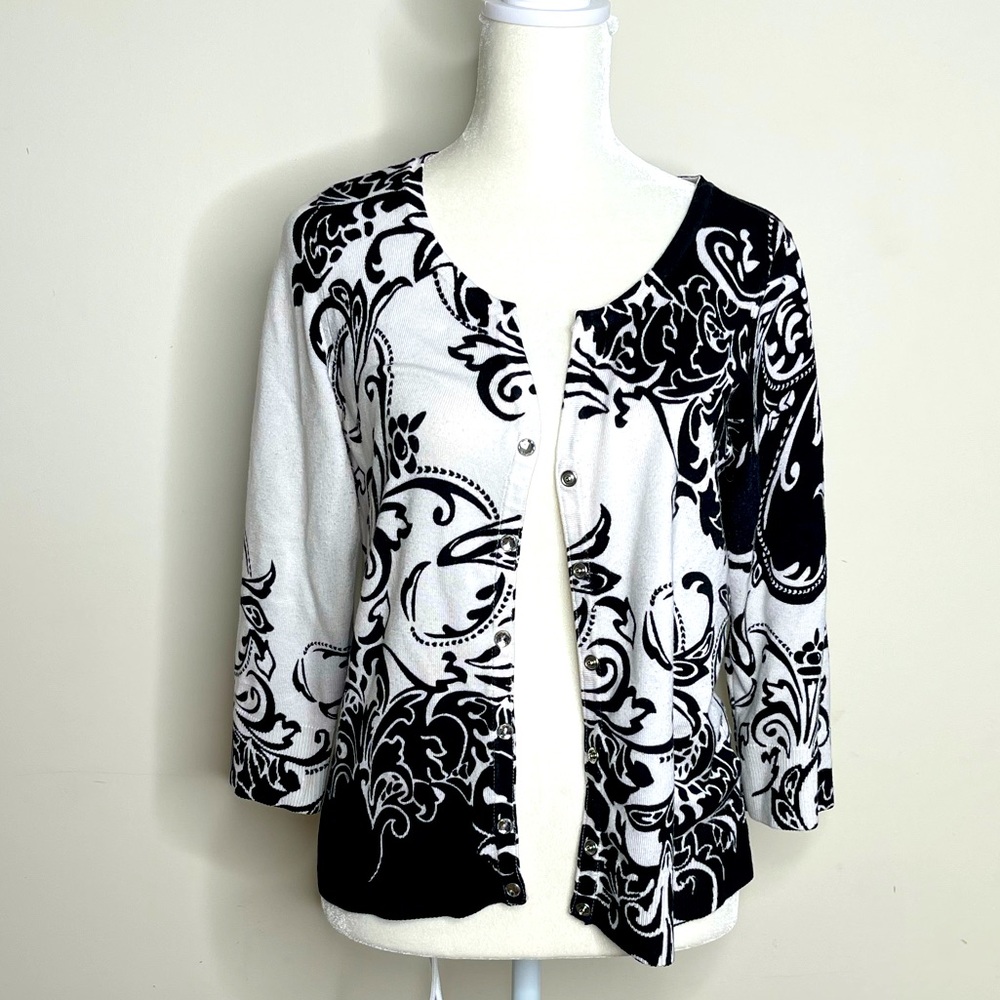 White House Black Market Cardigan Sweater.